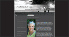 Desktop Screenshot of mindfulinpsychotherapy.com